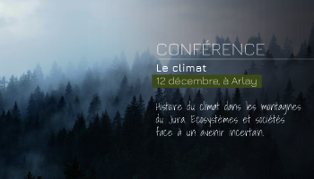 CONFÉRENCE, le 12 décembre à Arlay